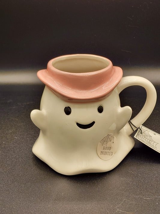 Pink Cowboy Ghost mug