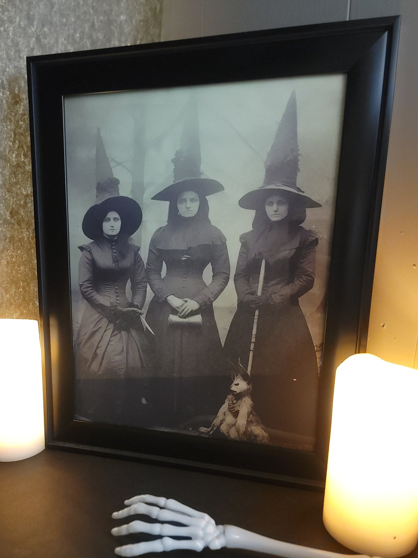 Spooky Old Time Witchy Print