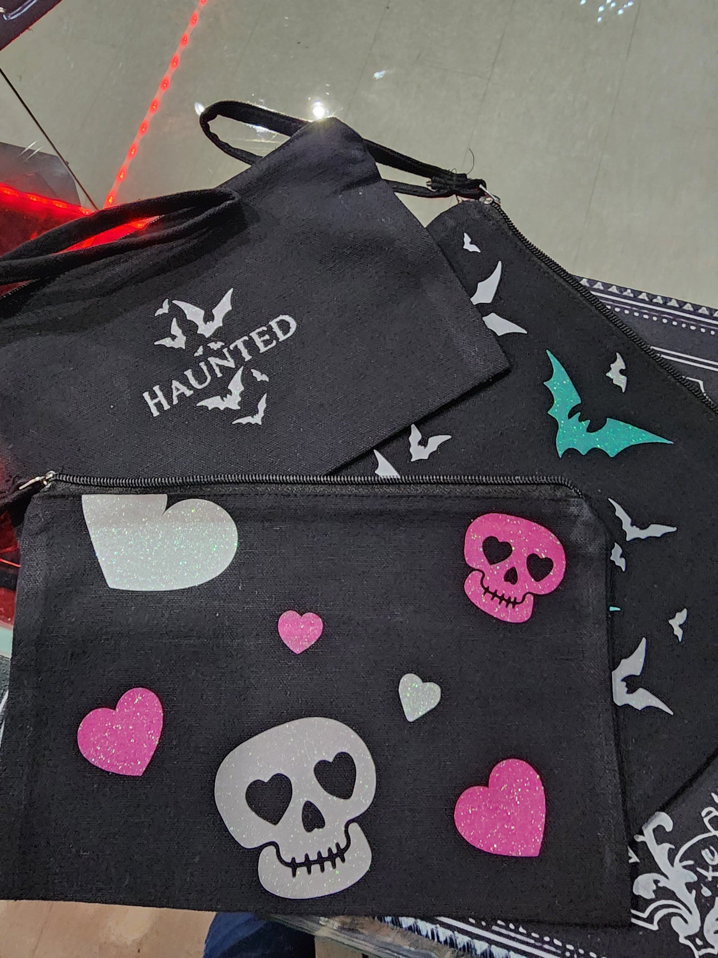 HAUNTED BATS Travel Bag