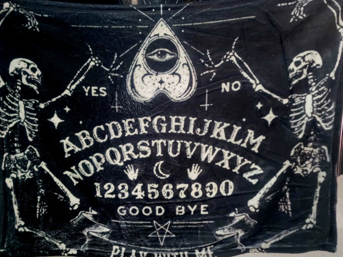 Ouija Plush Blanket Throw