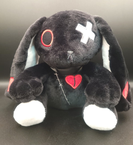 Gothic Spooky Bunny Plush