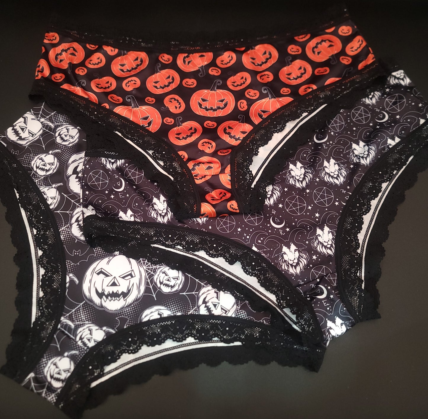 Fun and Spooky Bikini Underwear-XL