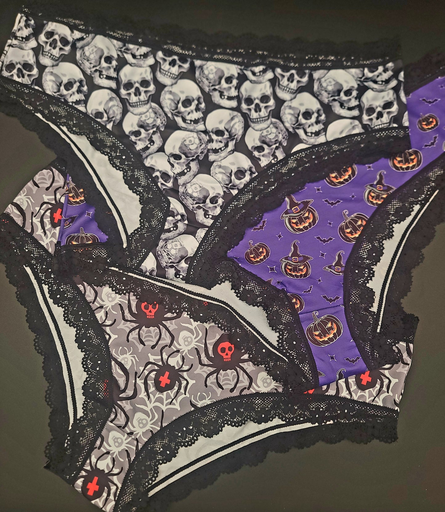 Fun and Spooky Bikini Underwear-XL