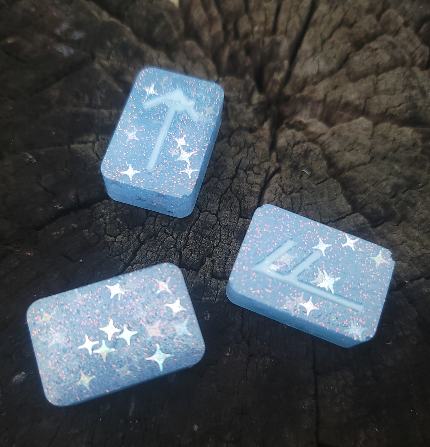 Glowing Blue Dream Rune Set