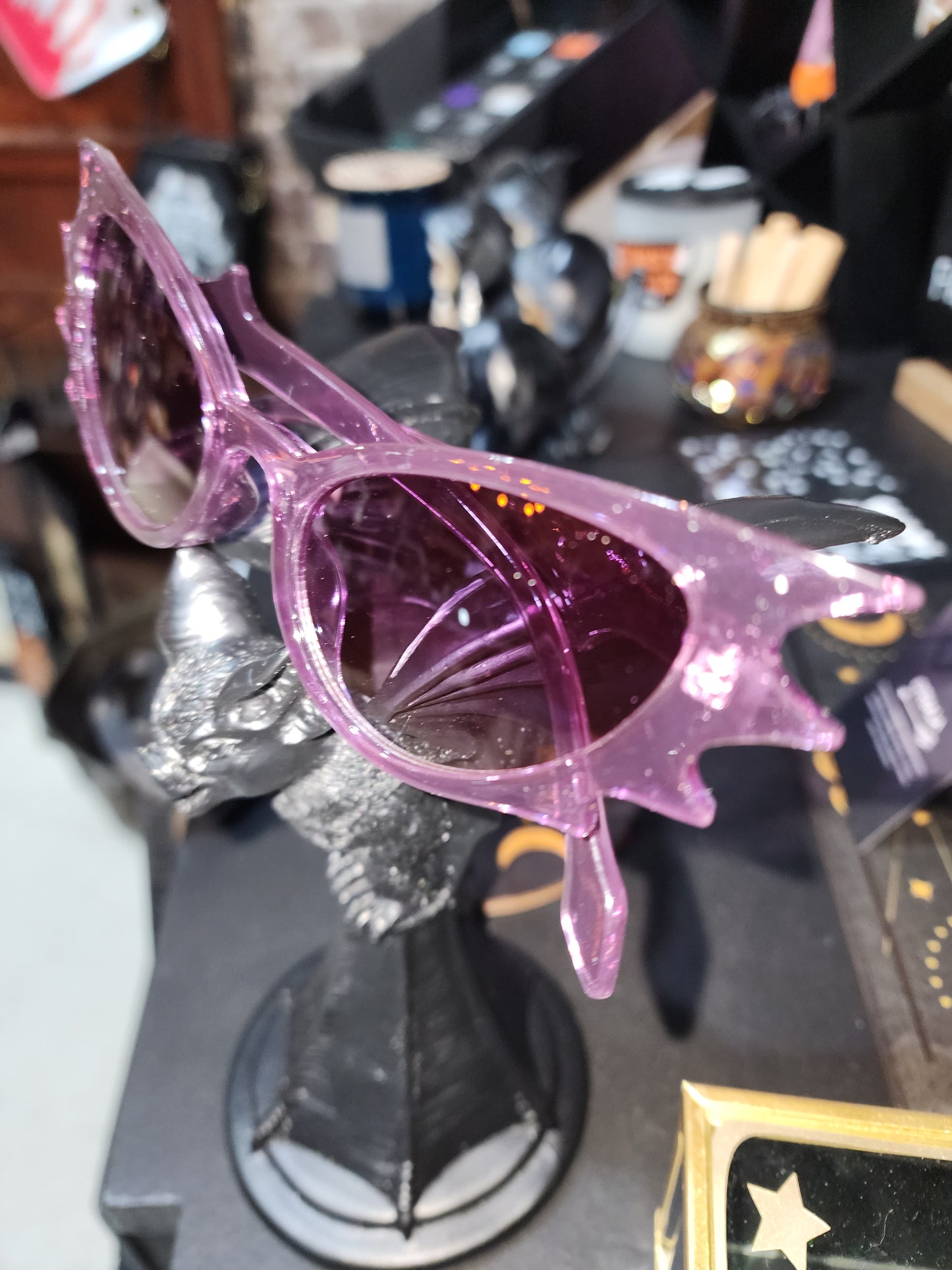 Gothic Bat Wing Sun Glasses