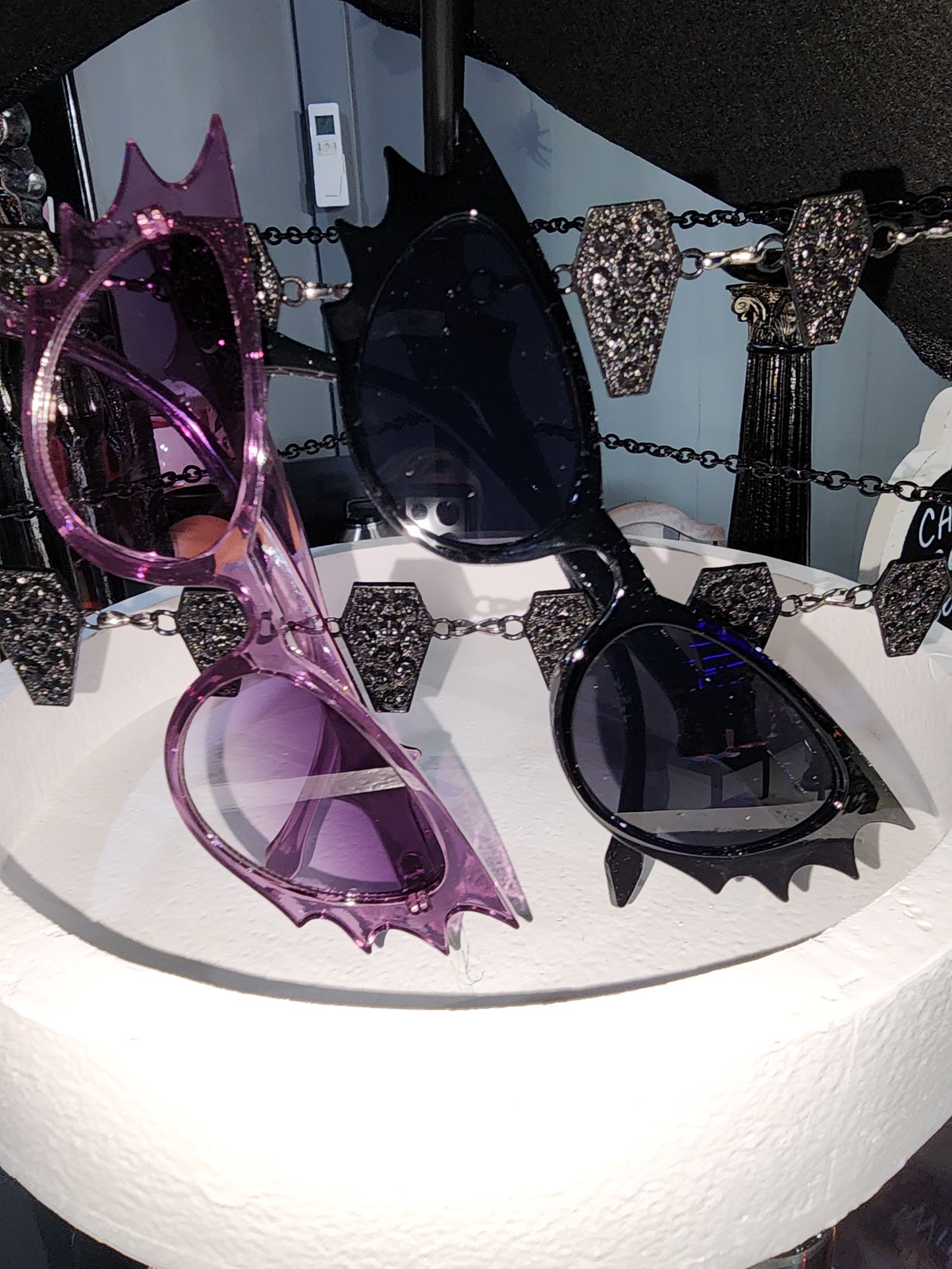 Gothic Bat Wing Sun Glasses