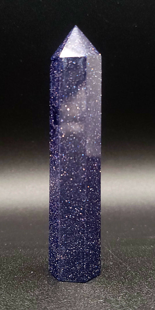 Blue Sandstone Crystal Tower