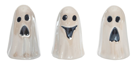 Figura fantasma perlada blanca de 7,75"