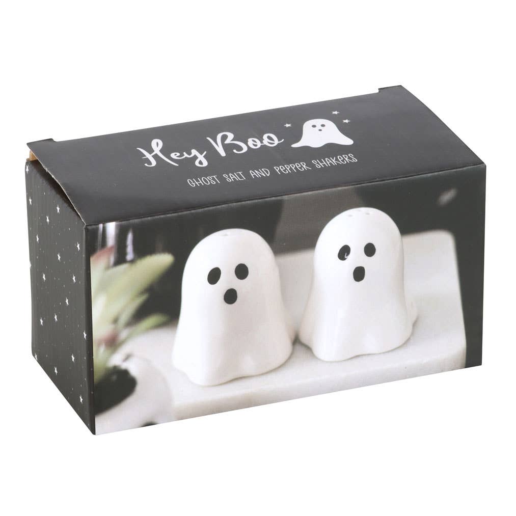 Ghost Salt and Pepper Shakers Cute and Spooky