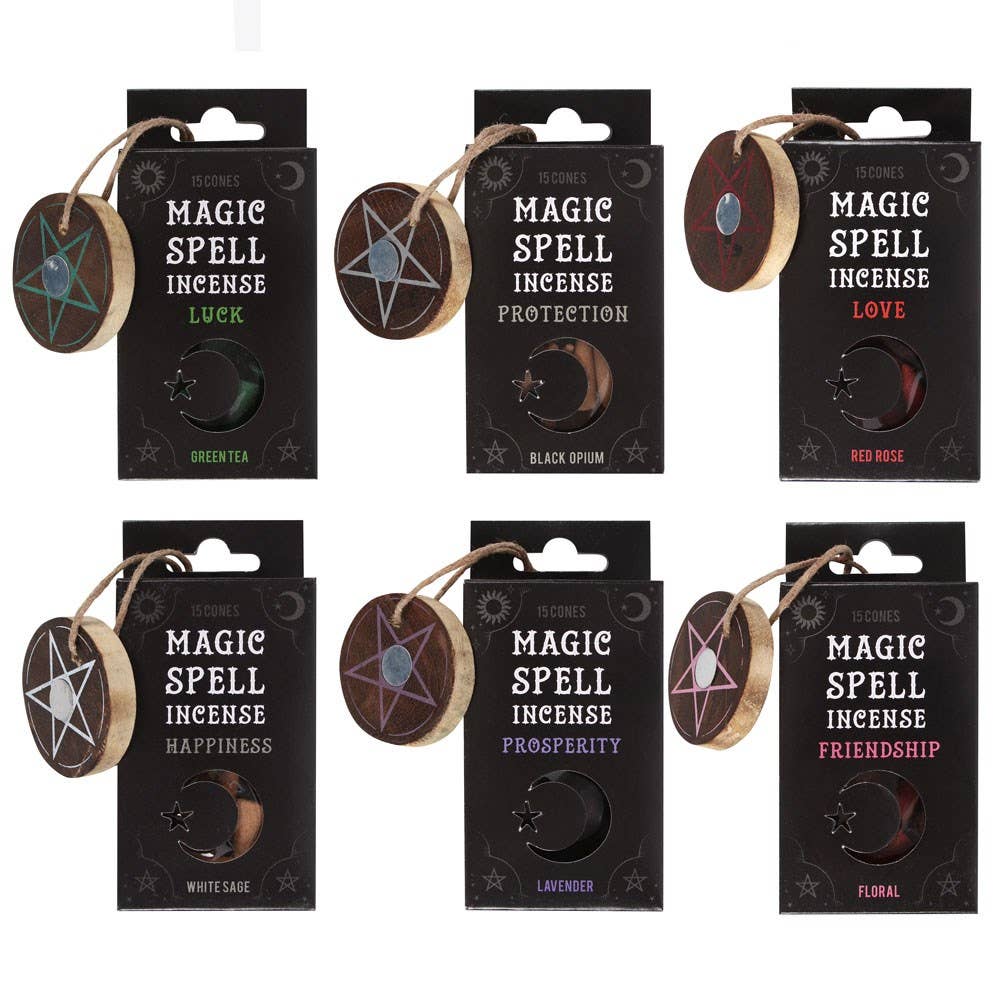 Magic Spell Incense Cones with Holders