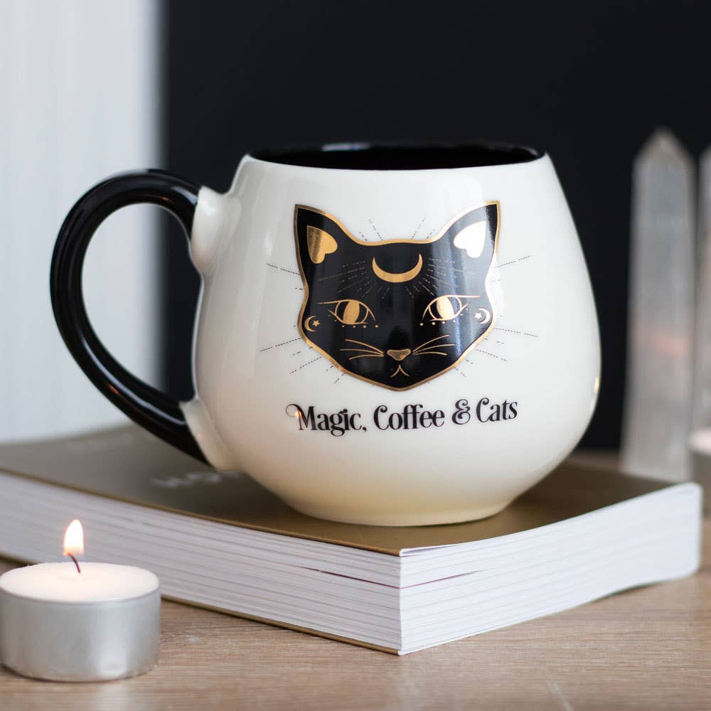 Magic, Coffee &  Cats Coffee Mug