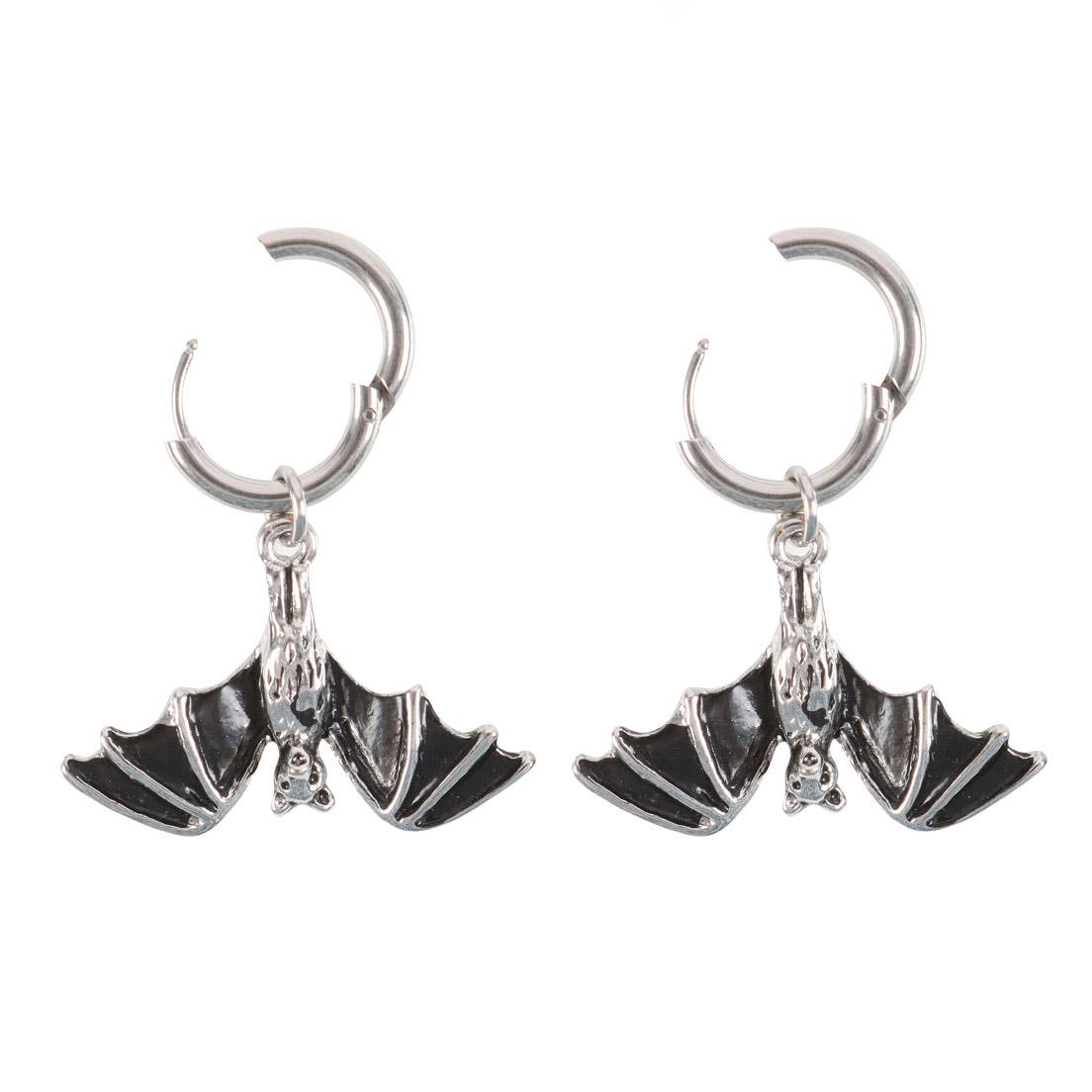 Hanging Bat Earrings