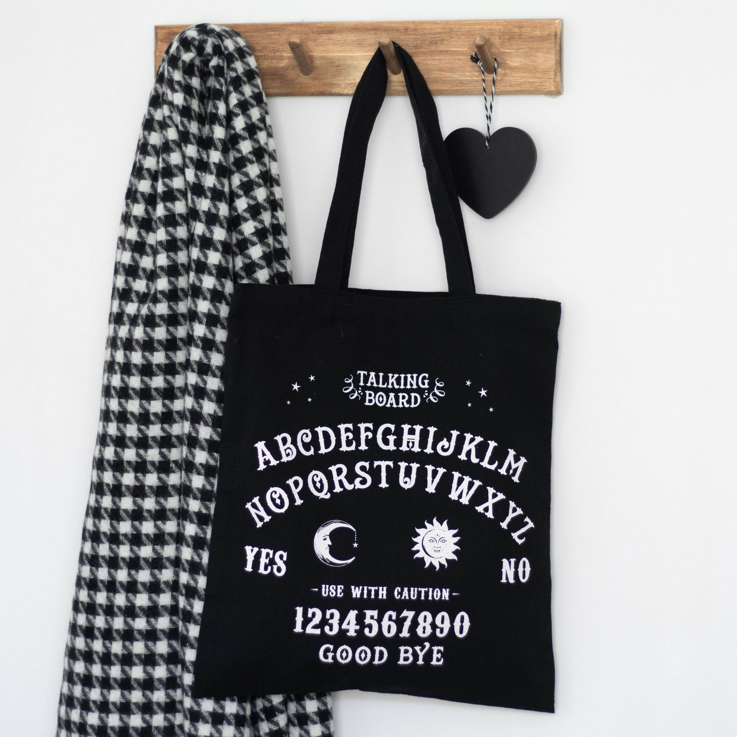 Bolsa de mano con forma de tabla Ouija