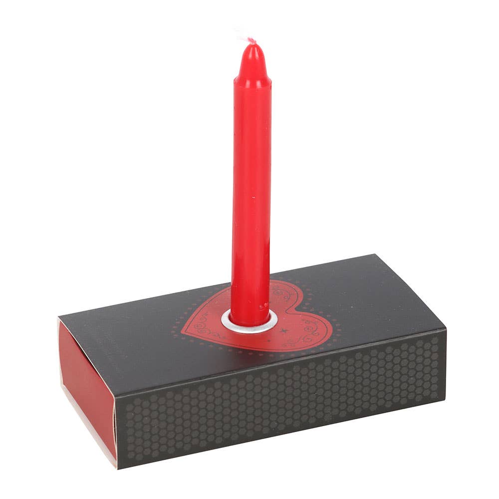 Love Spell Candles with Candle Holder Box