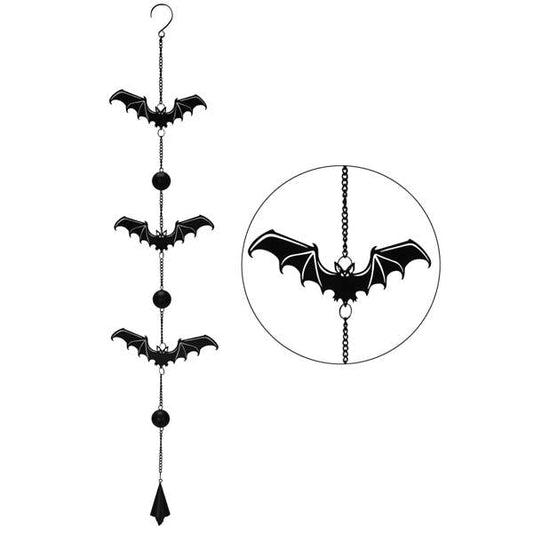 Gothic Bats Metal Hanging Decoration