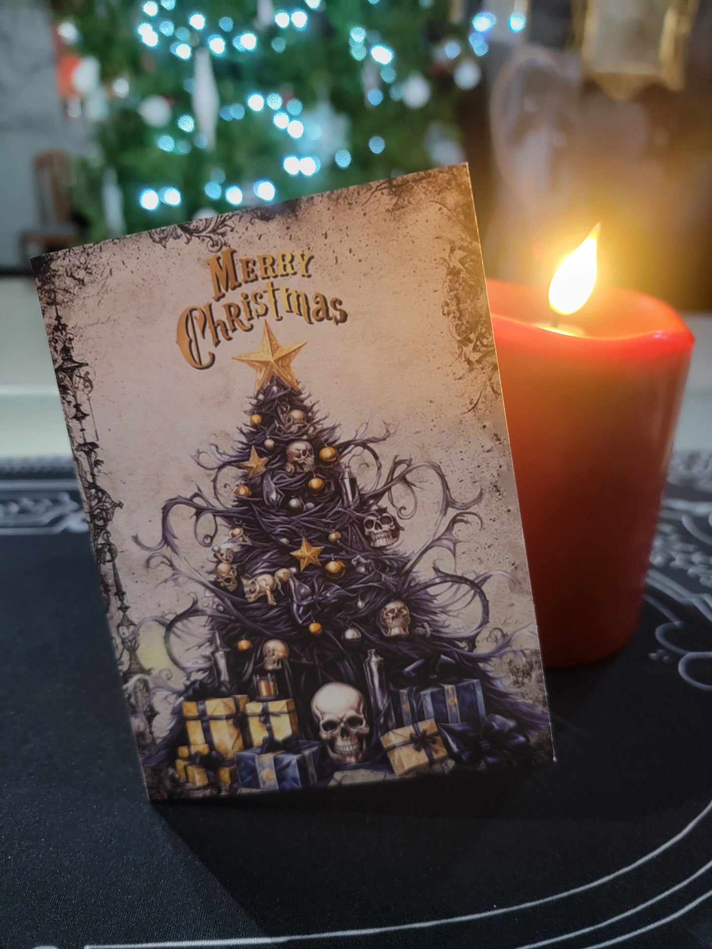 Gothic Christmas Card