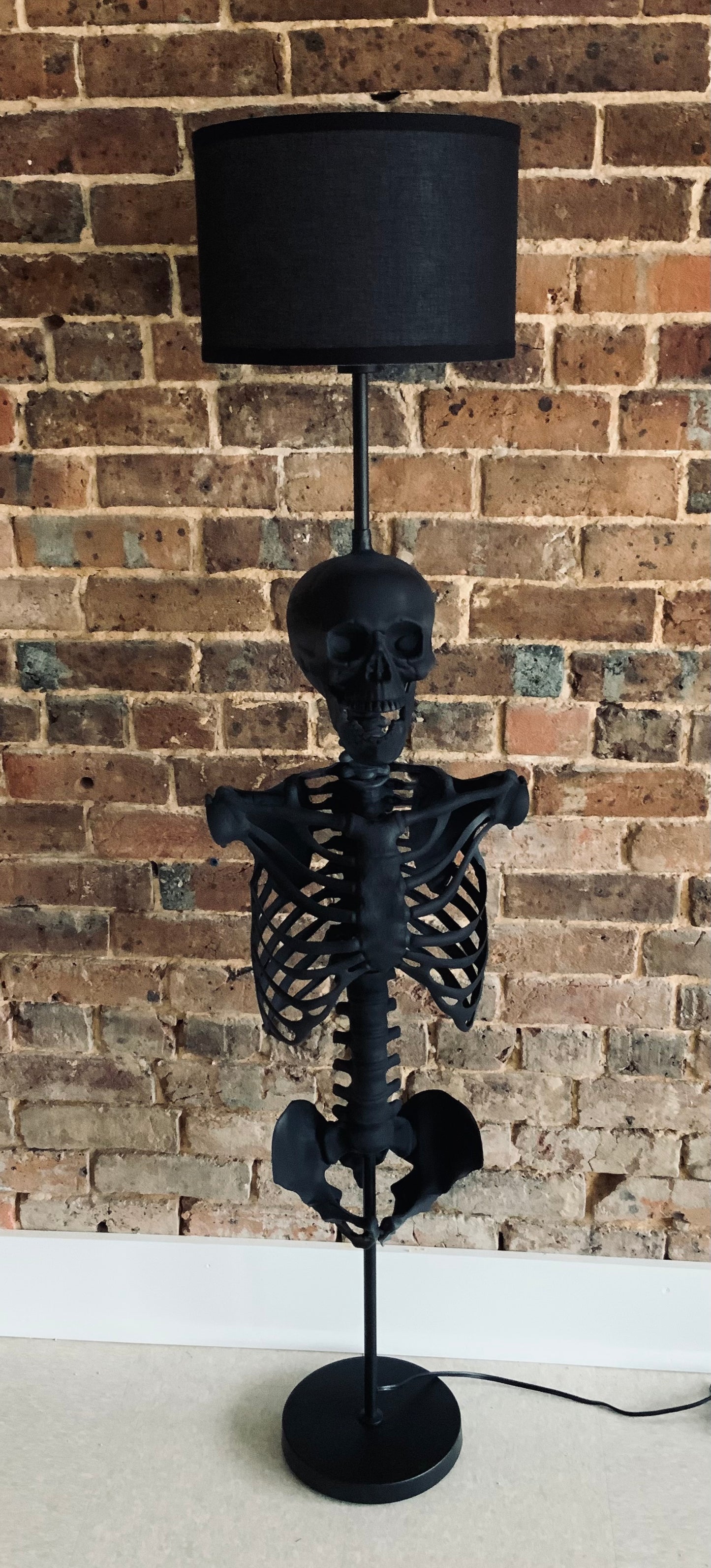 Handmade Skeleton floor lamp