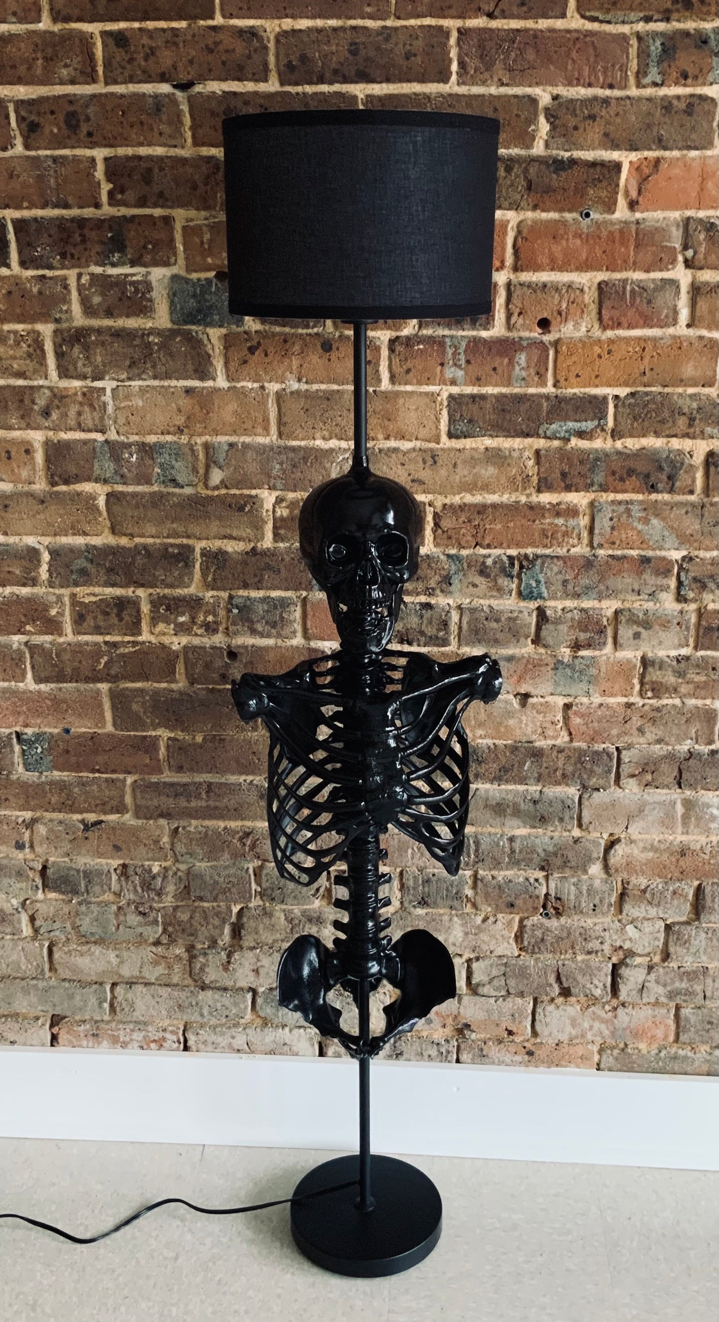 Handmade Skeleton floor lamp