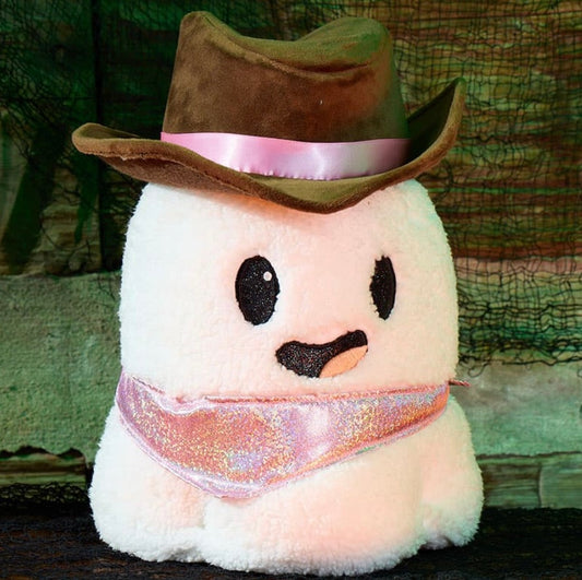 Cowgirl ghost plush