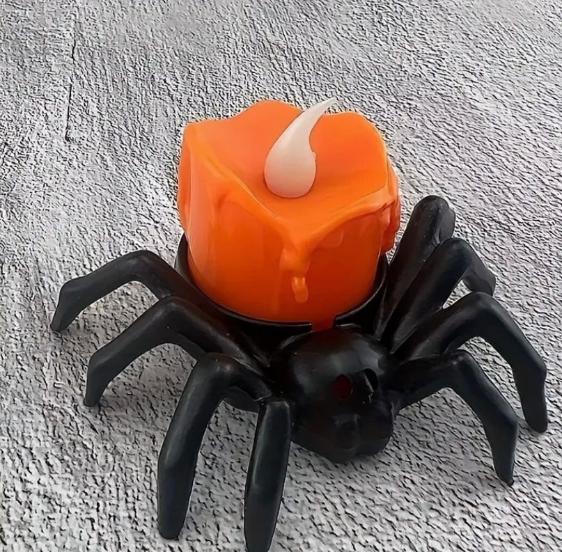 Spider tea light candles