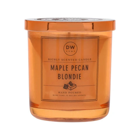 Maple Pecan Blondie Large Glass Candle