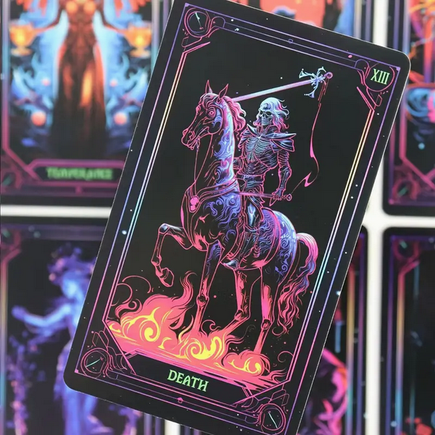 Inspired NEON Tarot Cards