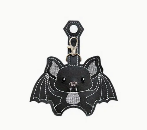 Bat Hand Sanitizer Holder Key Chain