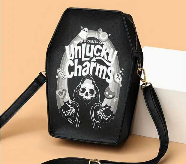 Horror Fan Unlucky Charms Crossbody Purse