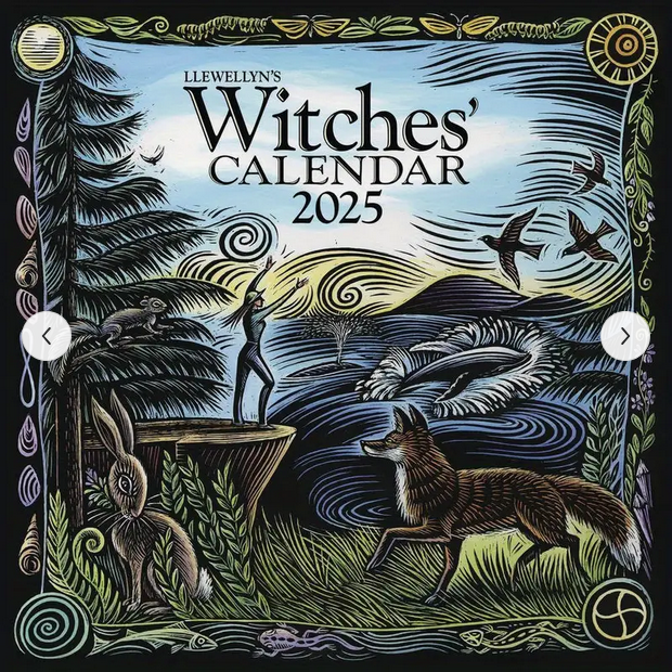 Witch's Calendar 2025