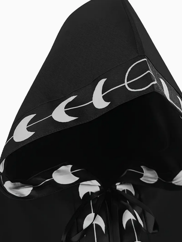 Medieval Style Men's Hooded Cloak