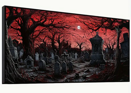 Gothic Cemetery Diamond Painting