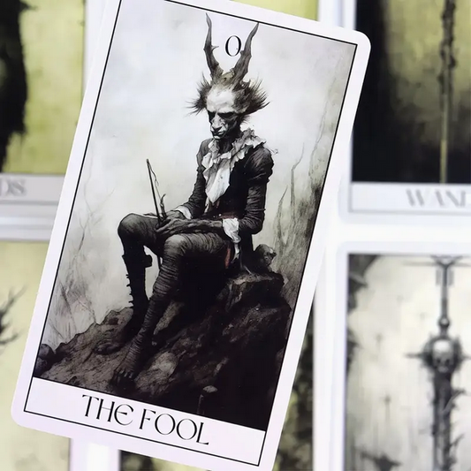 Vintage Dark Horror Tarot Deck