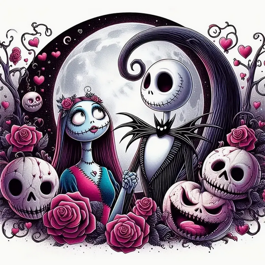 Jack Skellington And Sally Diamond Art Kit