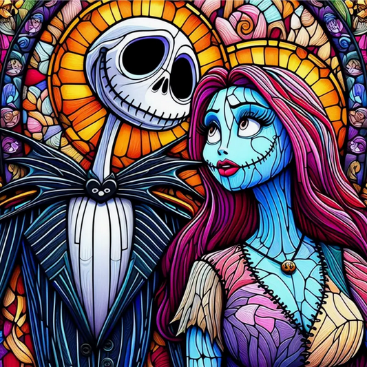 Jack Skellington And Sally Diamond Art Kit