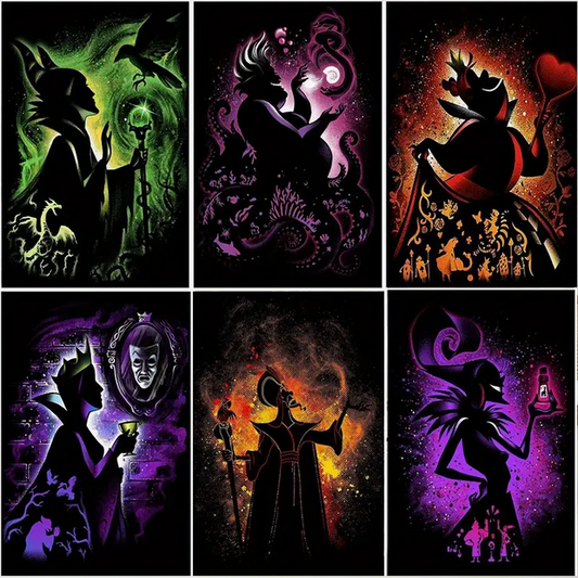 Disney Villains Diamond Art Kits