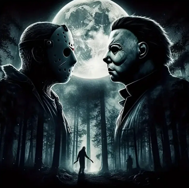 Jason vs Michael Myers Diamond art painting kit