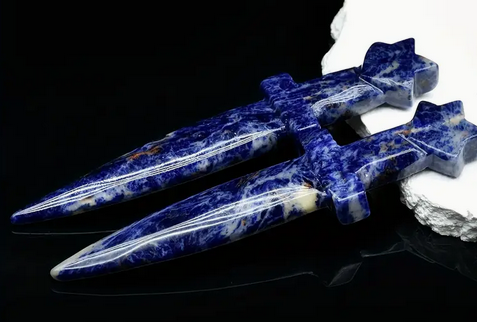 Lapis Lazuli Crystal dagger