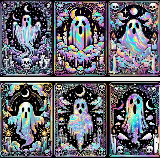 Iridescent Ghost diamond painting kit