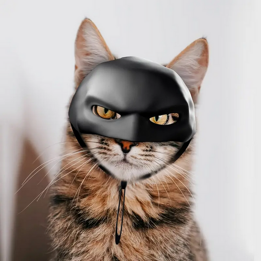 Batman Cat Pet Mask Costume Soft