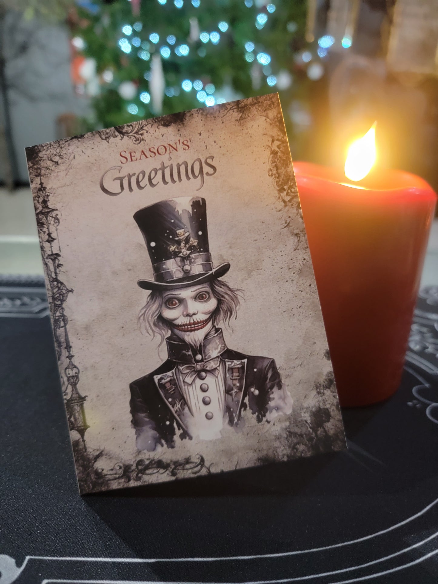 Gothic Christmas Card