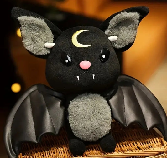 Vampire Bat Black Plush