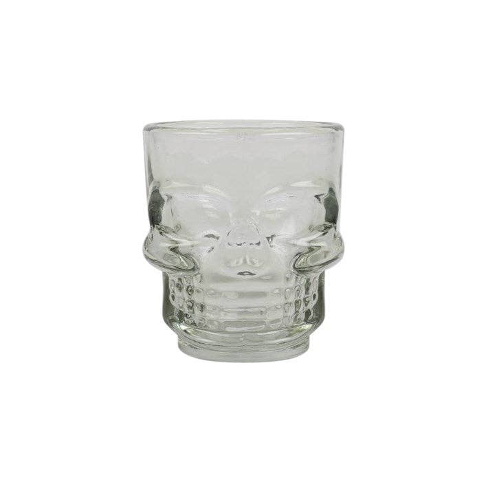 Juego de vasos de chupito con forma de calavera