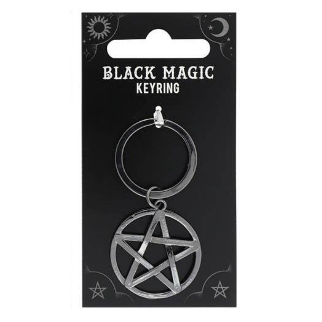 Black Magic Gothic Keyrings Coffin, Moon, Planchette, Pentagram