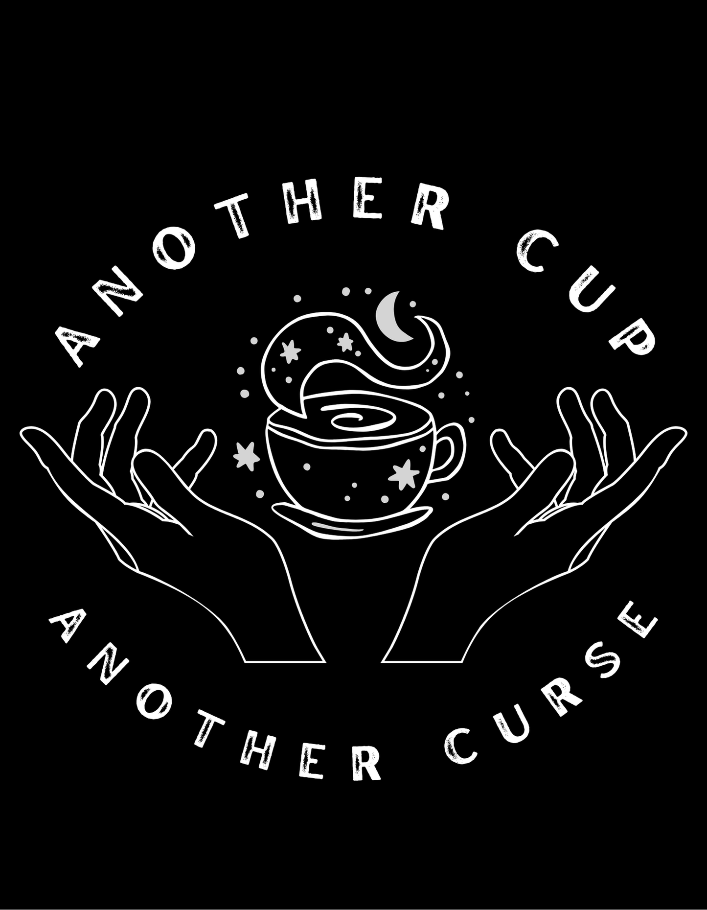 Another Coffee Another Curse Unisex T-Shirt-Grey