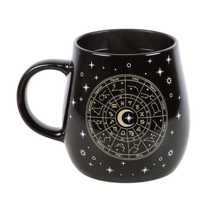 Astrology Wheel Coffee Mug-Changes with Heat