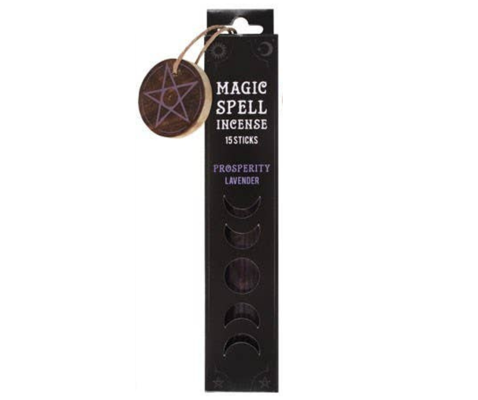 Magic Spell Incense Sticks with Pentagram Holder