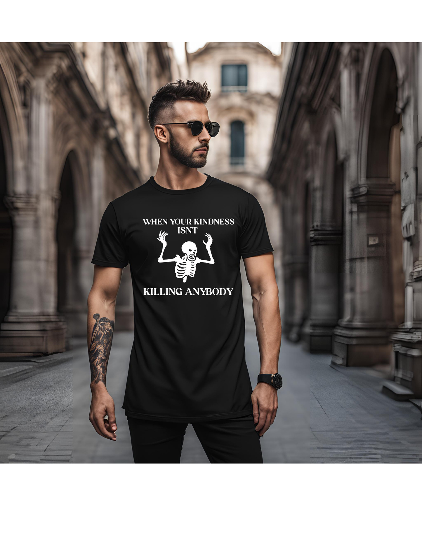 When your KINDNESS isn't KILLING Anybody Goth T-Shirt