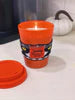 Spooky Pumpkin Spice Large Glass Coffee Mug Candle